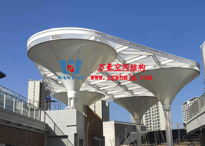 臺州大板橋ETFE氣枕天幕項目